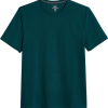 Michael Strahan Modern Fit Crew Neck T-Shirt, Teal -Dress Shirts Sales MW40 6NCP 93 MICHAEL STRAHAN TEAL MAIN