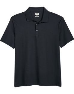 Joseph Abboud Modern Fit Luxe Cotton Polo, Navy