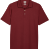 Joseph Abboud Modern Fit Luxe Cotton Polo, Dark Red