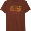 Lucky Brand Classic Fit Coca-Cola® Road T-Shirt, Cinnamon