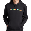The Phluid Project Classic Fit Be A Good Human Graphic Hoodie, Black