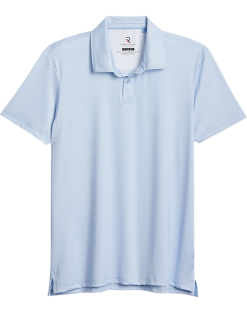 Report Collection Modern Fit Knit Polo, Light Blue