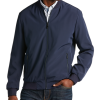 Michael Strahan Modern Fit Bomber Jacket, Navy -Dress Shirts Sales MW40 71EJ 01 MICHAEL STRAHAN NAVY SOLID MAIN
