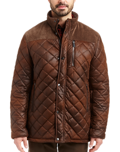 Rainforest Classic Fit Coat, Cognac