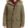 Rainforest Classic Fit Hooded Parka, Brown -Dress Shirts Sales MW40 71FA 03 RAINFOREST BROWN SOLID MAIN